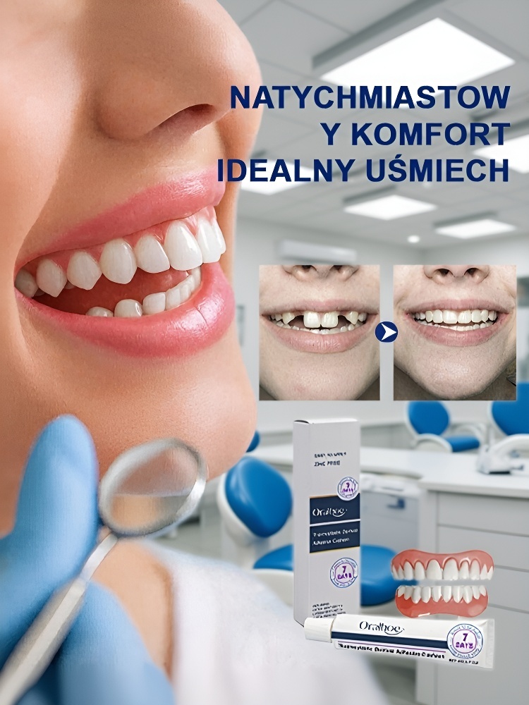  Zestaw estetycznych nakładek na zęby😁 Jedz wszystko bez obaw! Nasz zestaw nakładek pasuje idealnie, jest stabilny i daje naturalny uśmiech ✨