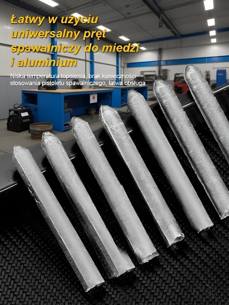 【🛠️Pożegnanie z palnikiem do spawania】 Ulepszona i wzmocniona wersja uniwersalnej elektrody spawalnicz🔥 Wystarczy zapalniczka! Ta uniwersalna elektroda naprawi rury, miedź i plastik w 3 minuty   