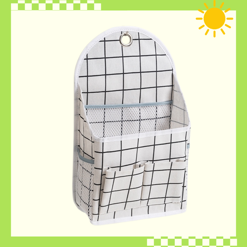 Wisząca torba do przechowywania tkanin na ścianę