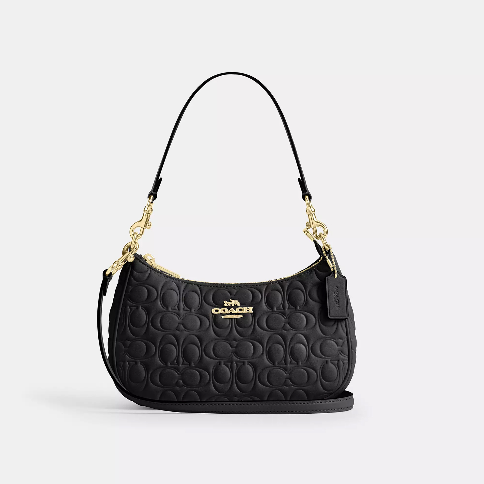 Teri Shoulder Bag In Signature Leather