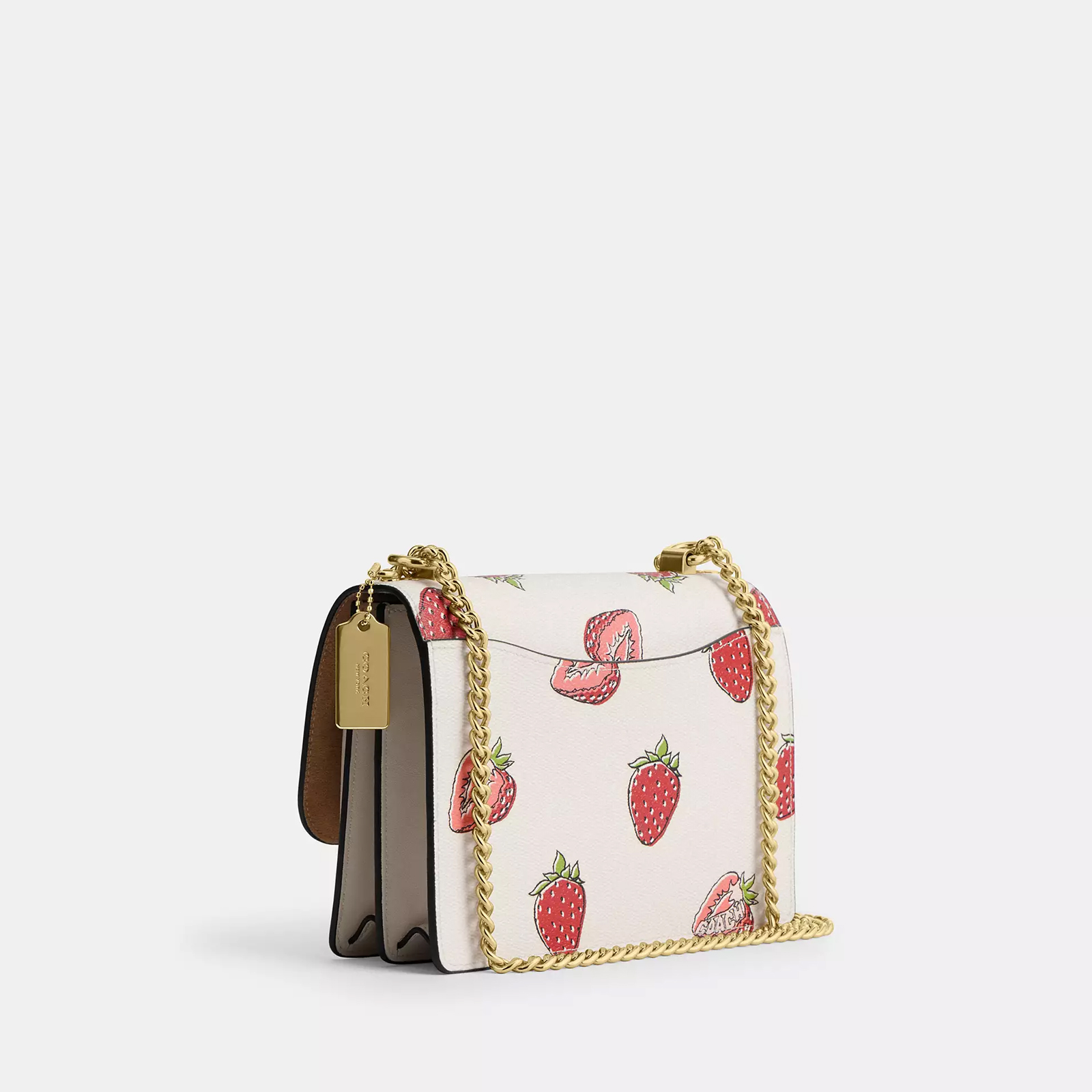 Klare Crossbody With Strawberry Print