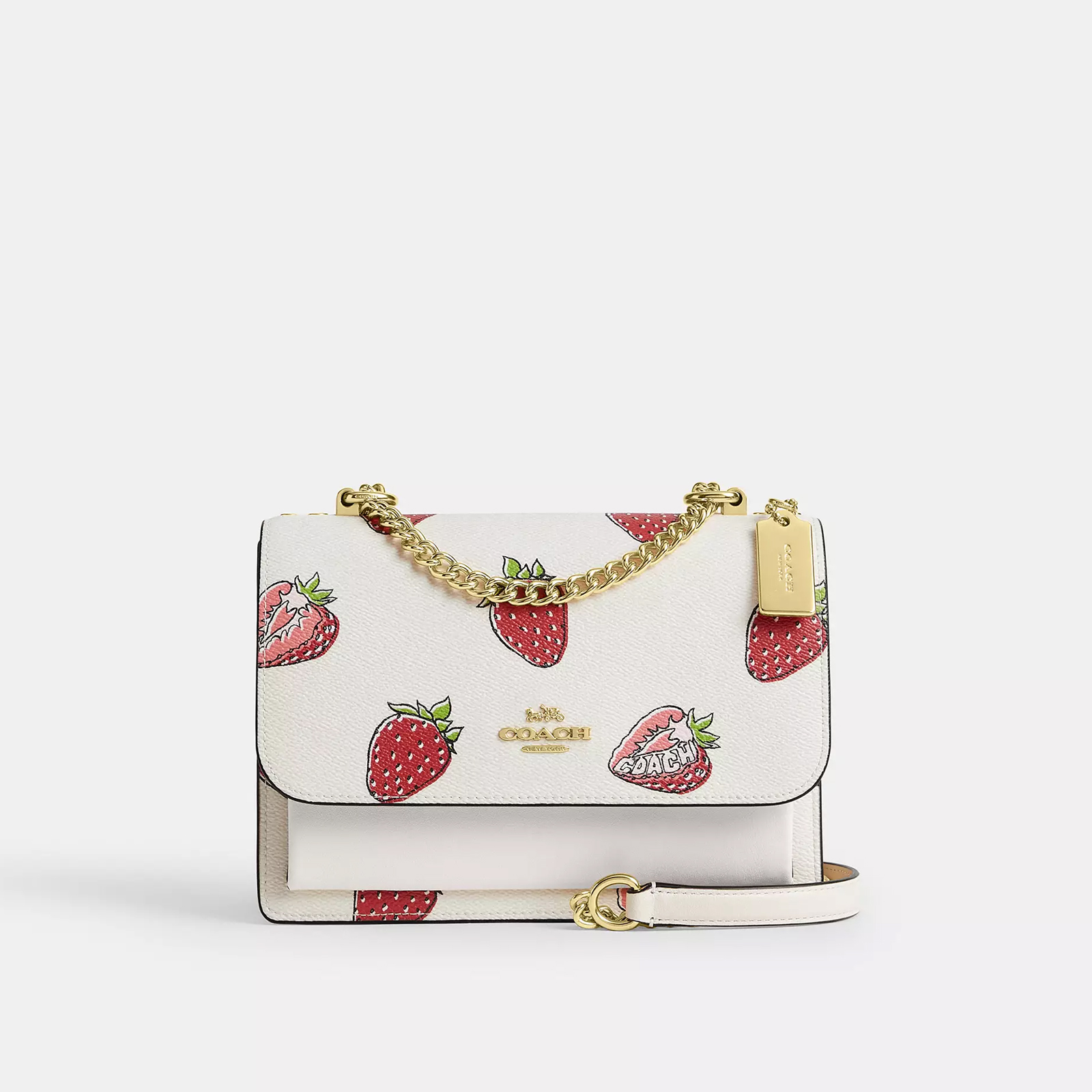 Klare Crossbody With Strawberry Print