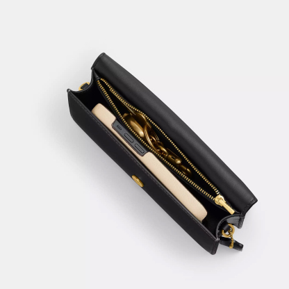 Evie Long Wallet With Chain