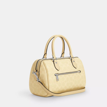 Rowan Satchel Bag In Signature Canvas