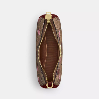 Teri Shoulder Bag In Signature Canvas With Cherry Print