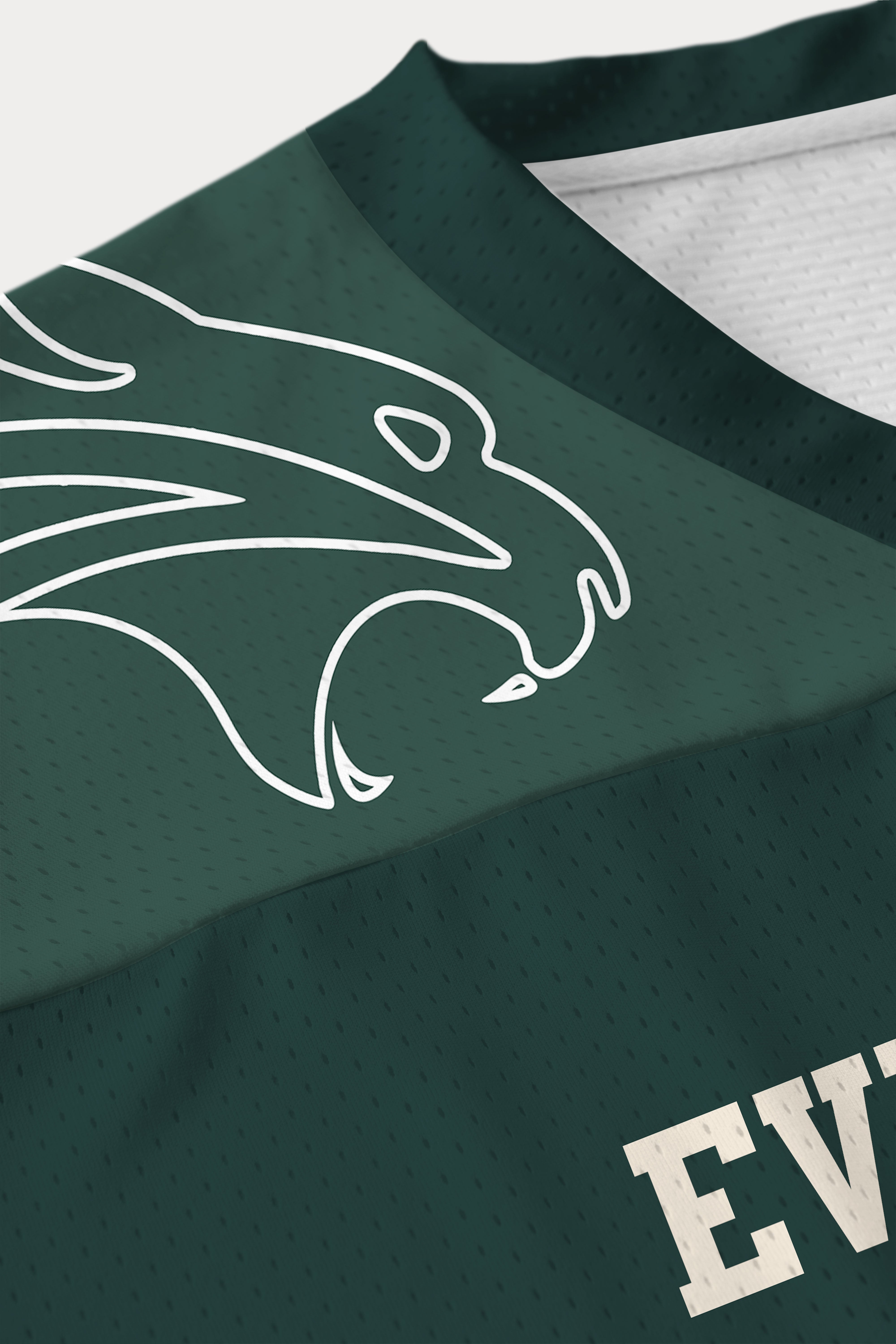 Evilnova Green NO.27 Mesh Sport Jersey-Evilnova