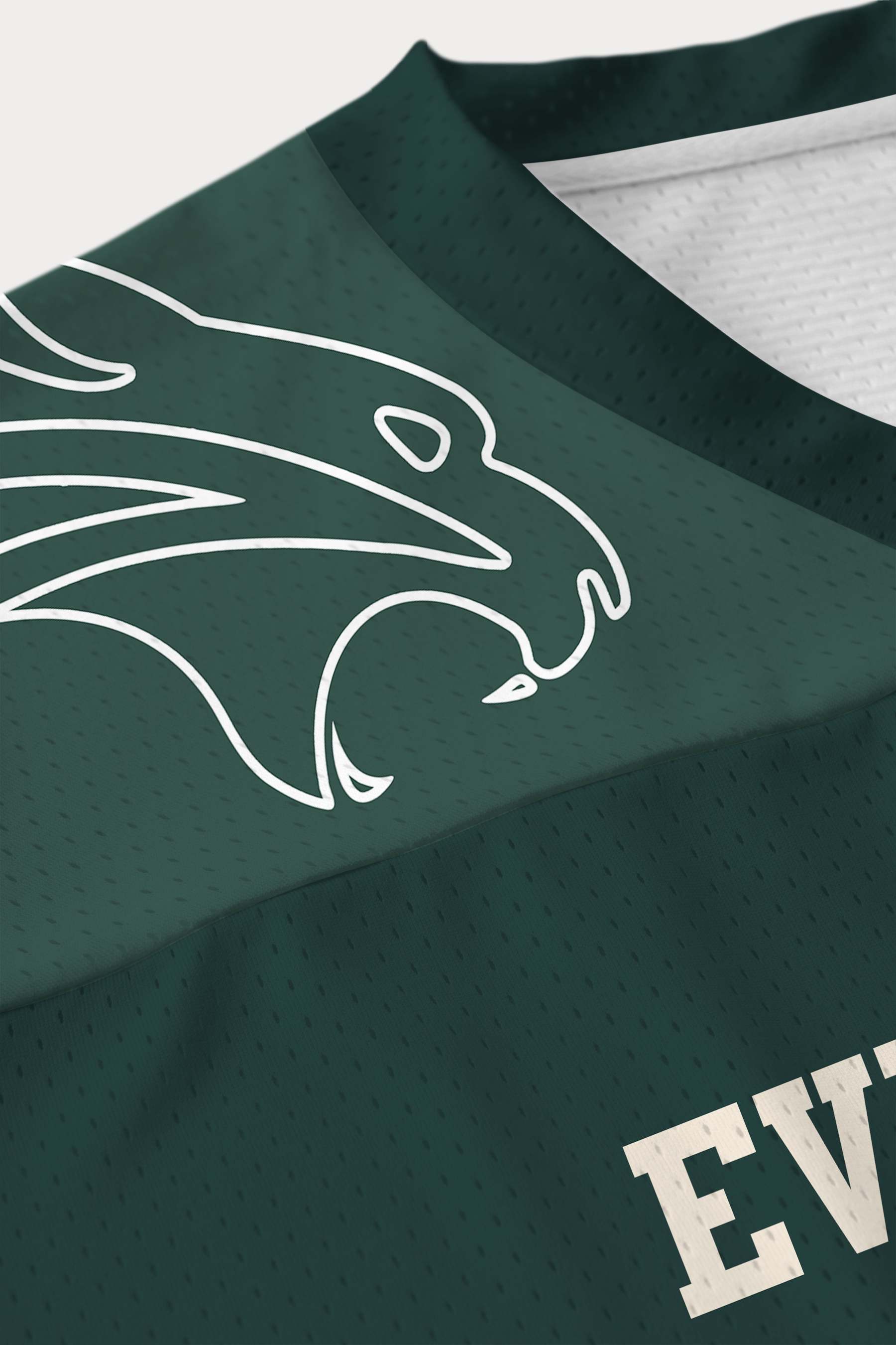 Evilnova Green NO.27 Mesh Sport Jersey-Evilnova