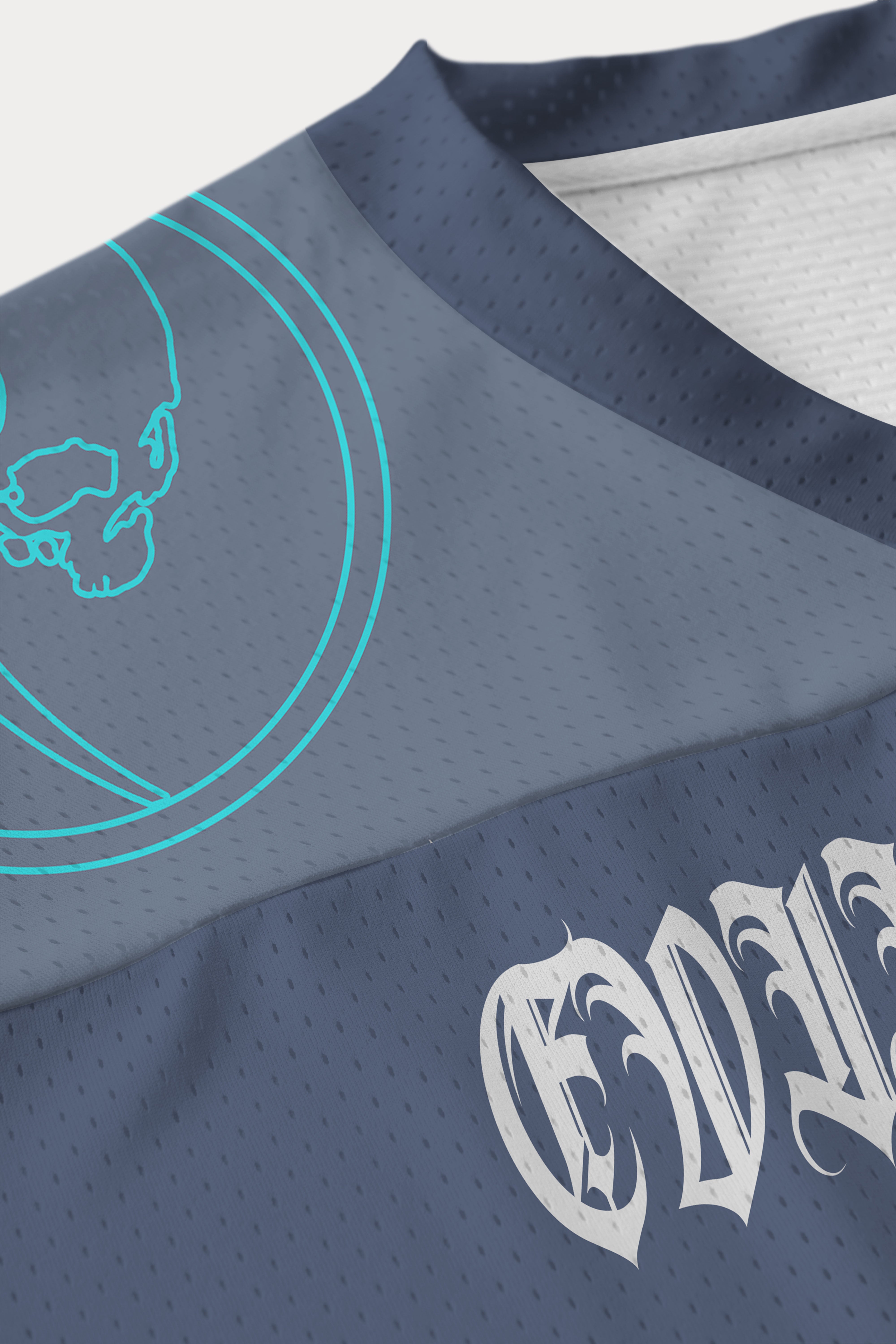 Evilnova Navy NO.07 Mesh Sport Jersey-Evilnova