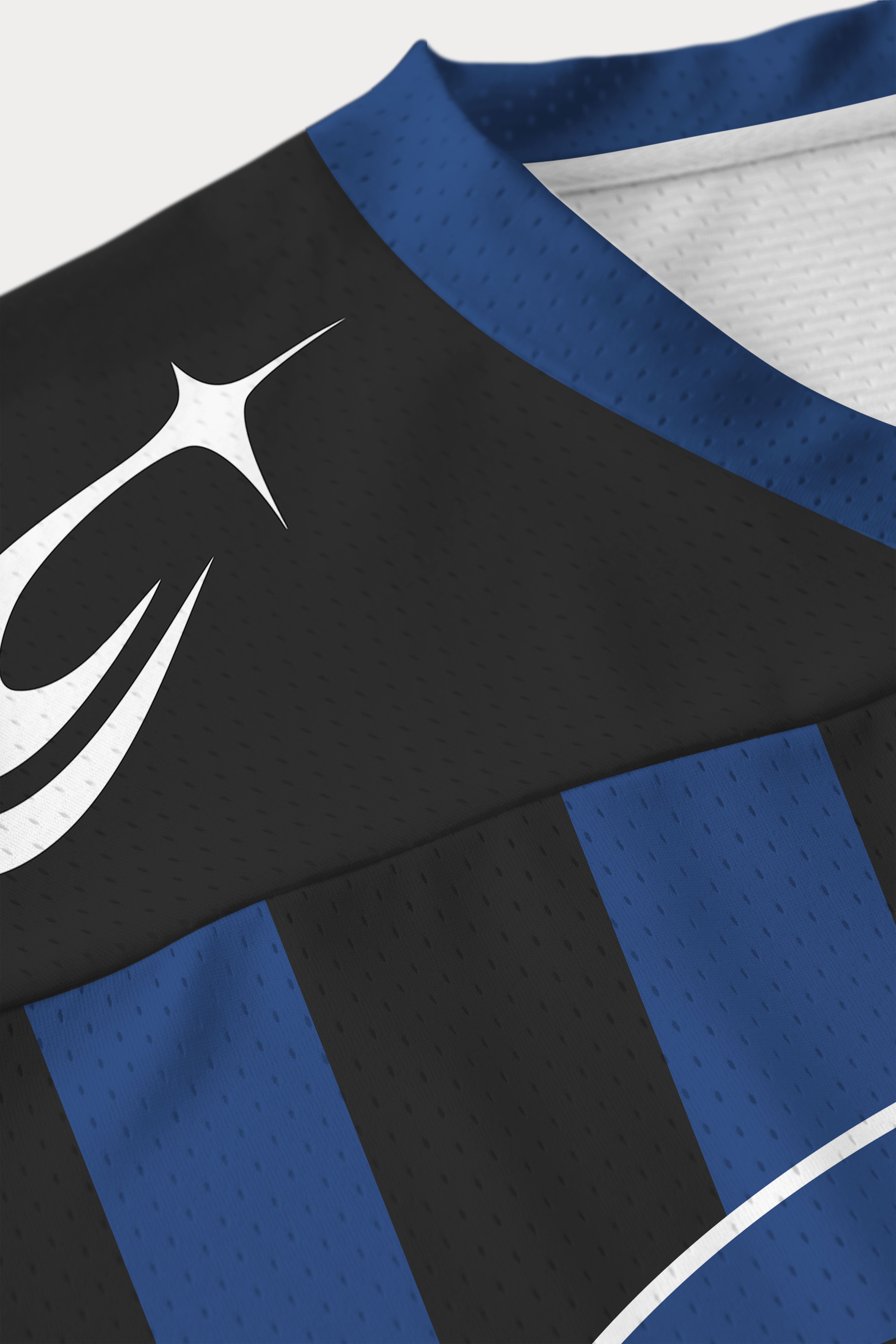 Evilnova Blue NO.66 Mesh Sport Jersey-Evilnova