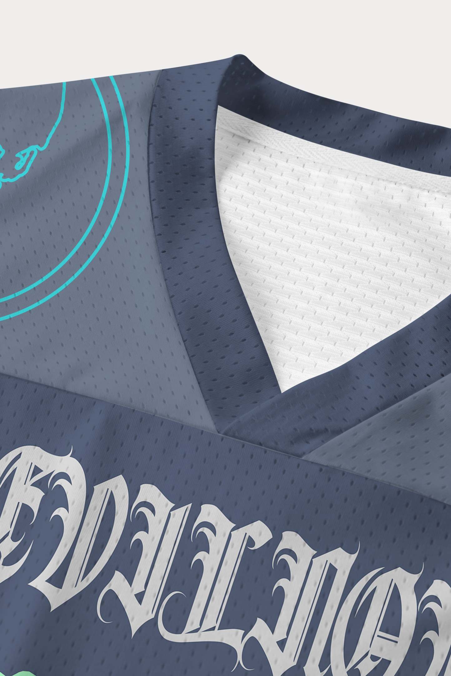 Evilnova Navy NO.07 Mesh Sport Jersey-Evilnova