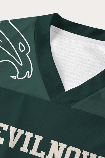 Evilnova Green NO.27 Mesh Sport Jersey-Evilnova