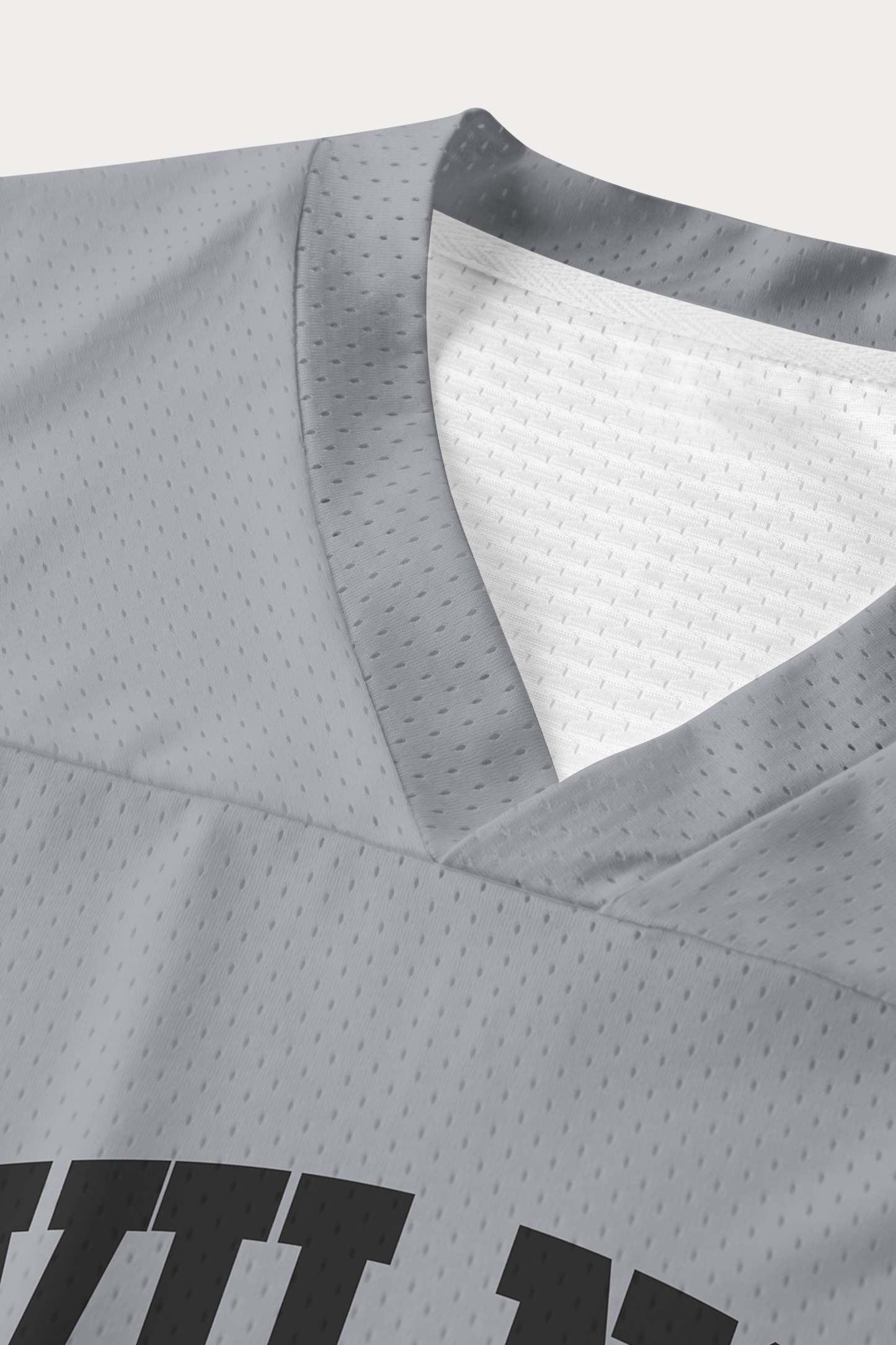 Evilnova Sport Gray Mesh Sport Jersey-Evilnova