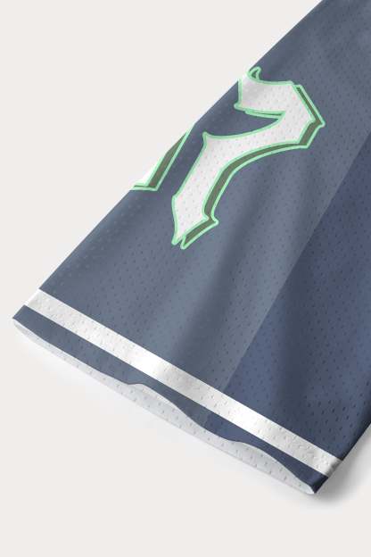 Evilnova Navy NO.07 Mesh Sport Jersey-Evilnova