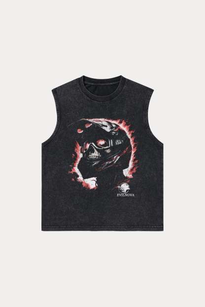 Evilnova Blaze Washed Tank Top-Evilnova