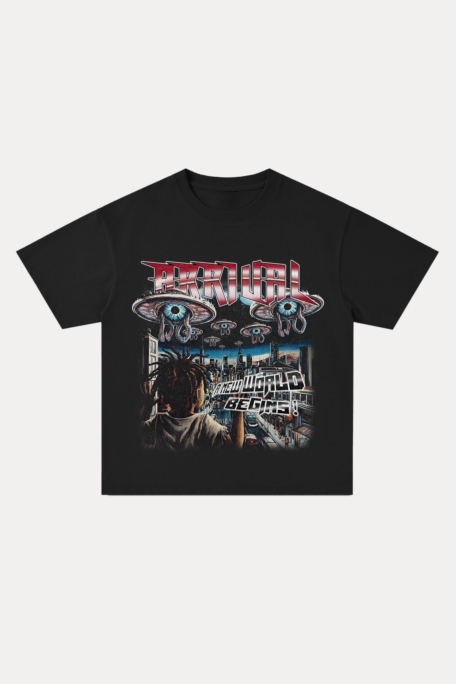 Evilnova Arrival Cotton Oversize T-Shirt-Evilnova