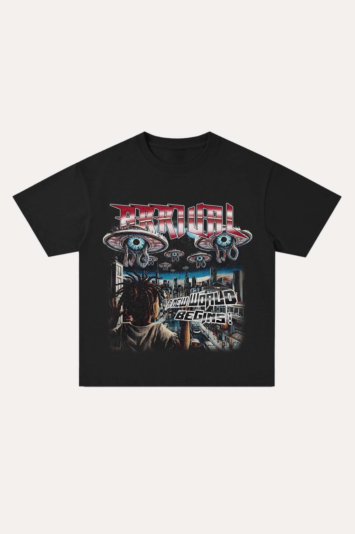 Evilnova Arrival Cotton Oversize T-Shirt-Evilnova