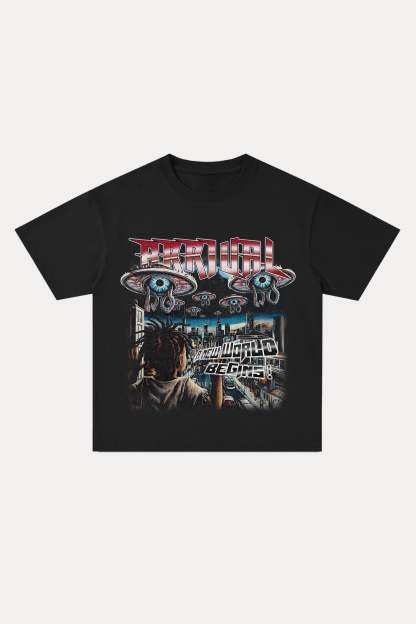 Evilnova Arrival Cotton Oversize T-Shirt-Evilnova