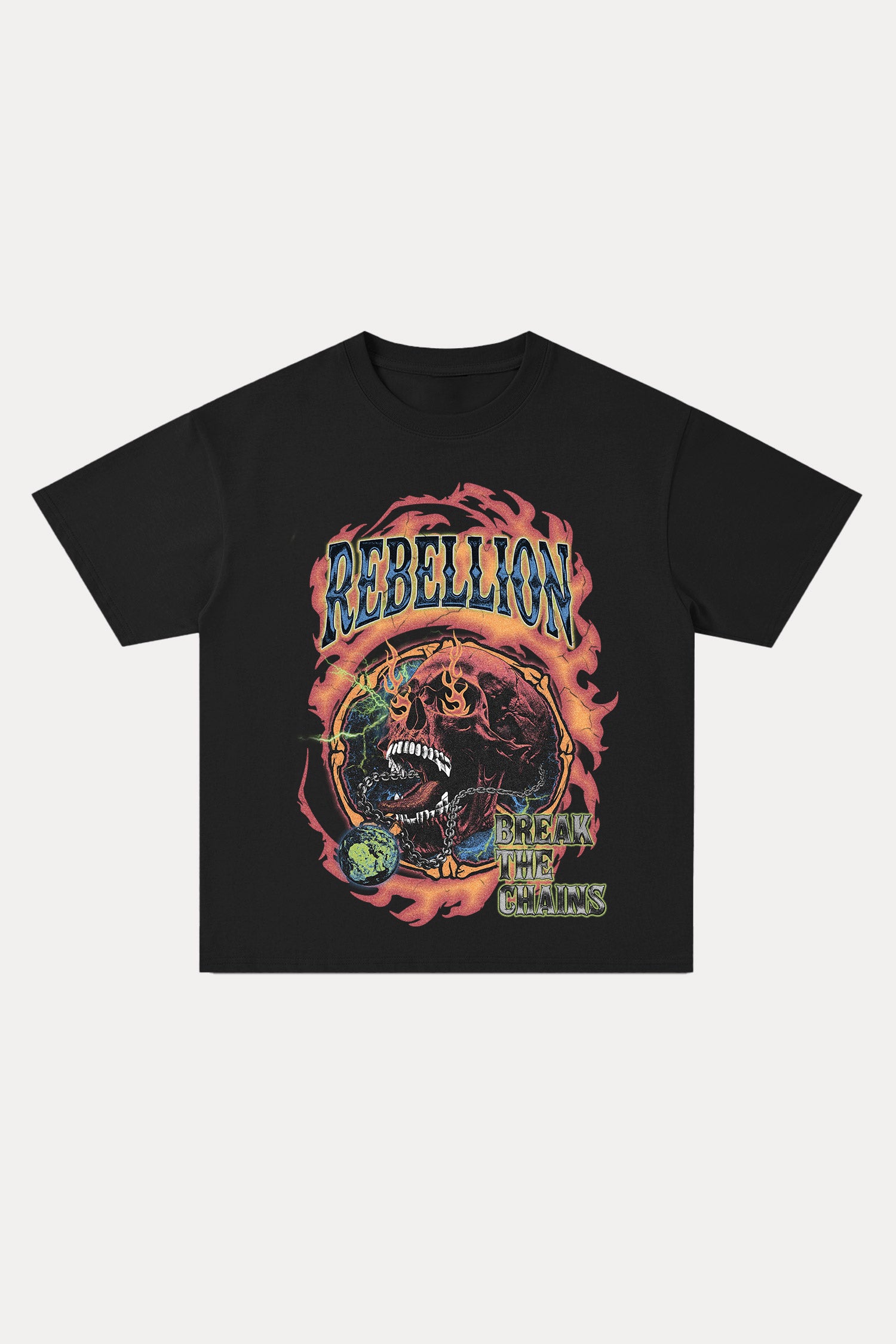 Evilnova Rebellion Cotton Oversize T-Shirt-Evilnova