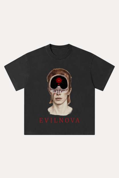 Evilnova Reverie Washed Streetwear T-Shirt-Evilnova