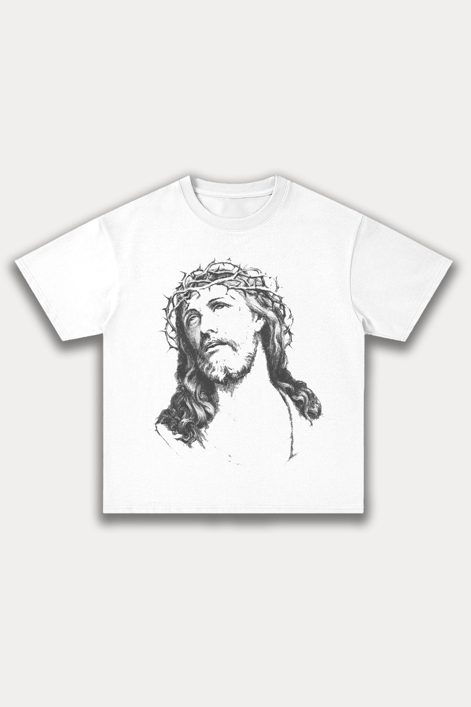 Evilnova Saved Me Cotton Oversize T-Shirt-Evilnova