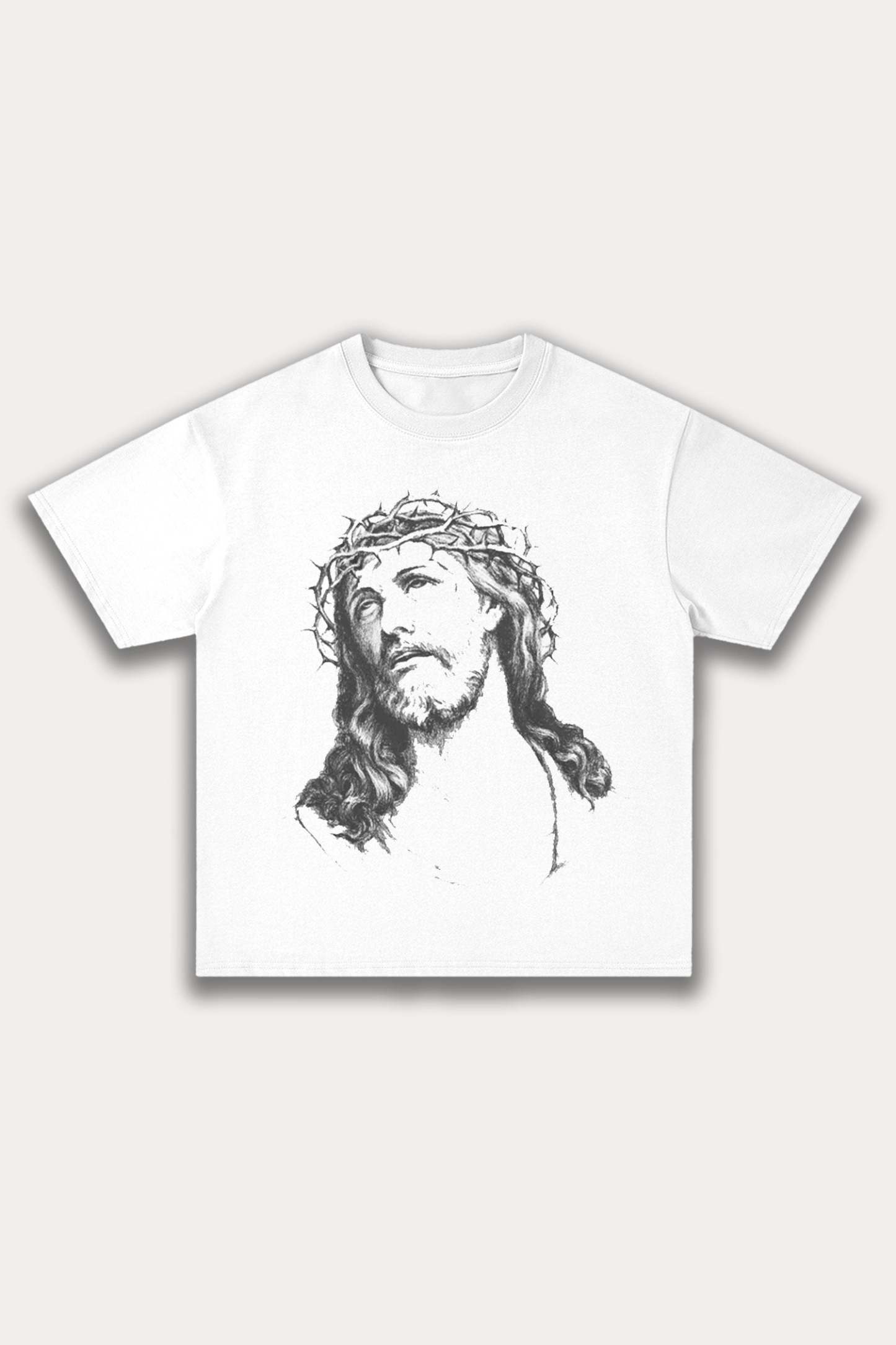 Evilnova Saved Me Cotton Oversize T-Shirt-Evilnova