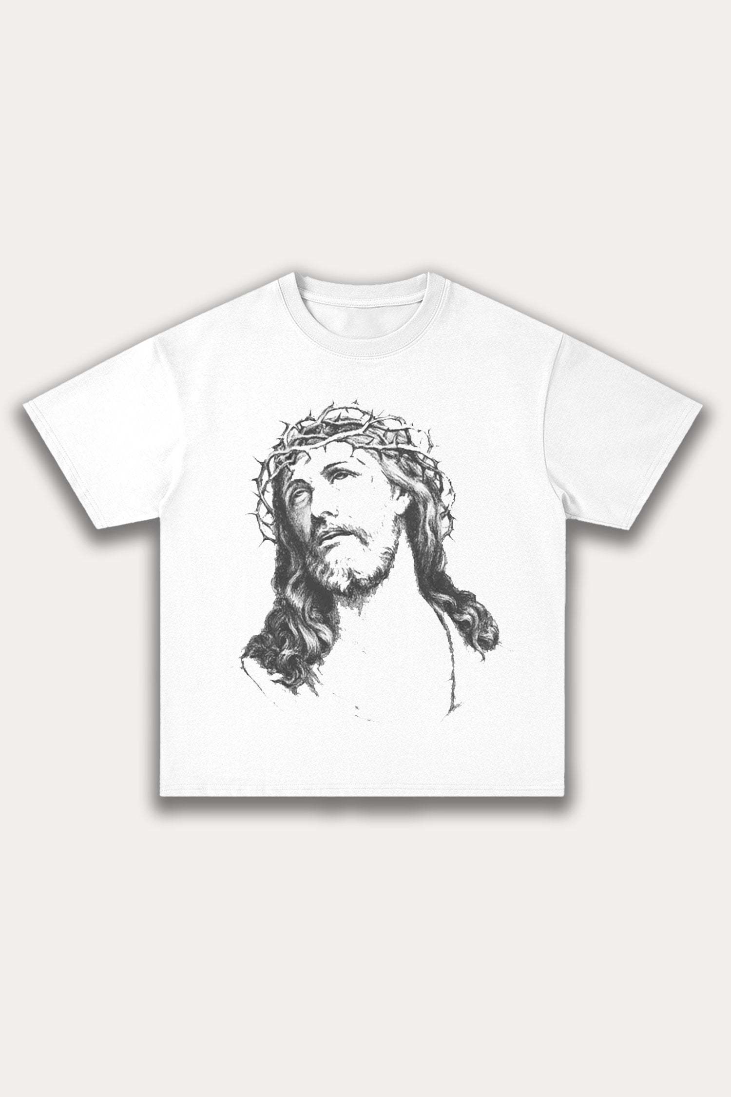 Evilnova Saved Me Cotton Oversize T-Shirt-Evilnova