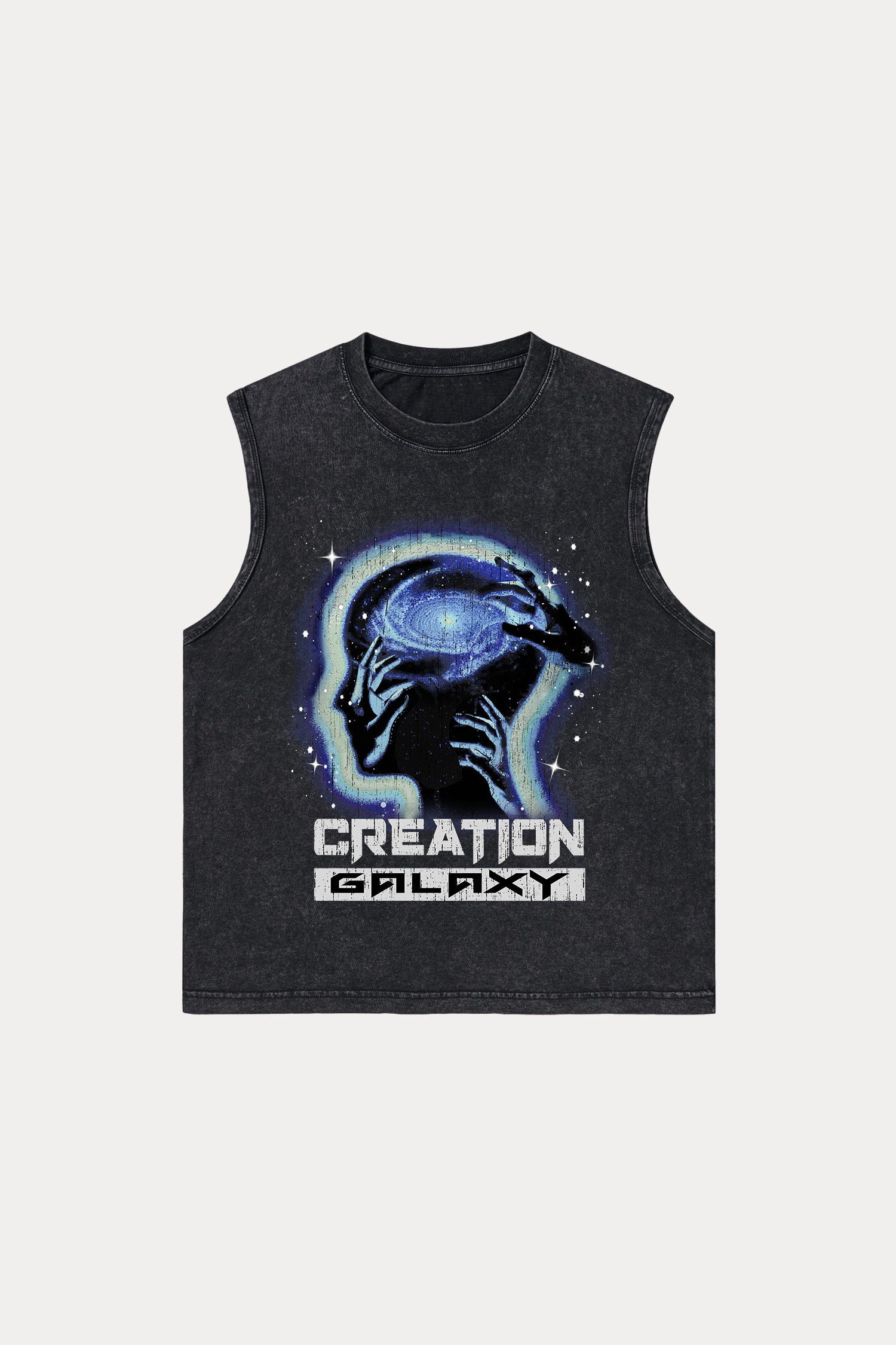 Evilnova Creation Washed Tank Top-Evilnova