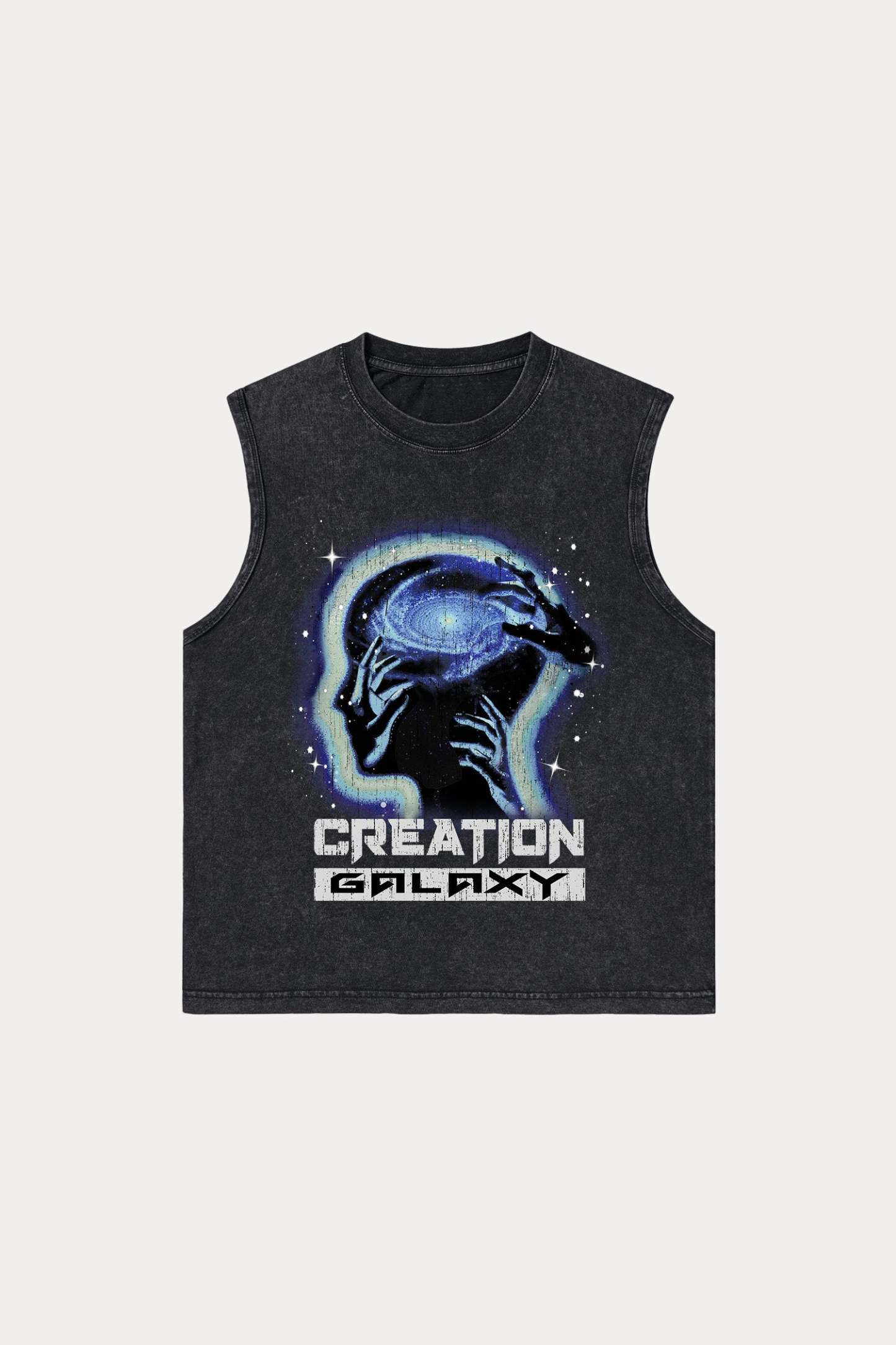 Evilnova Creation Washed Tank Top-Evilnova
