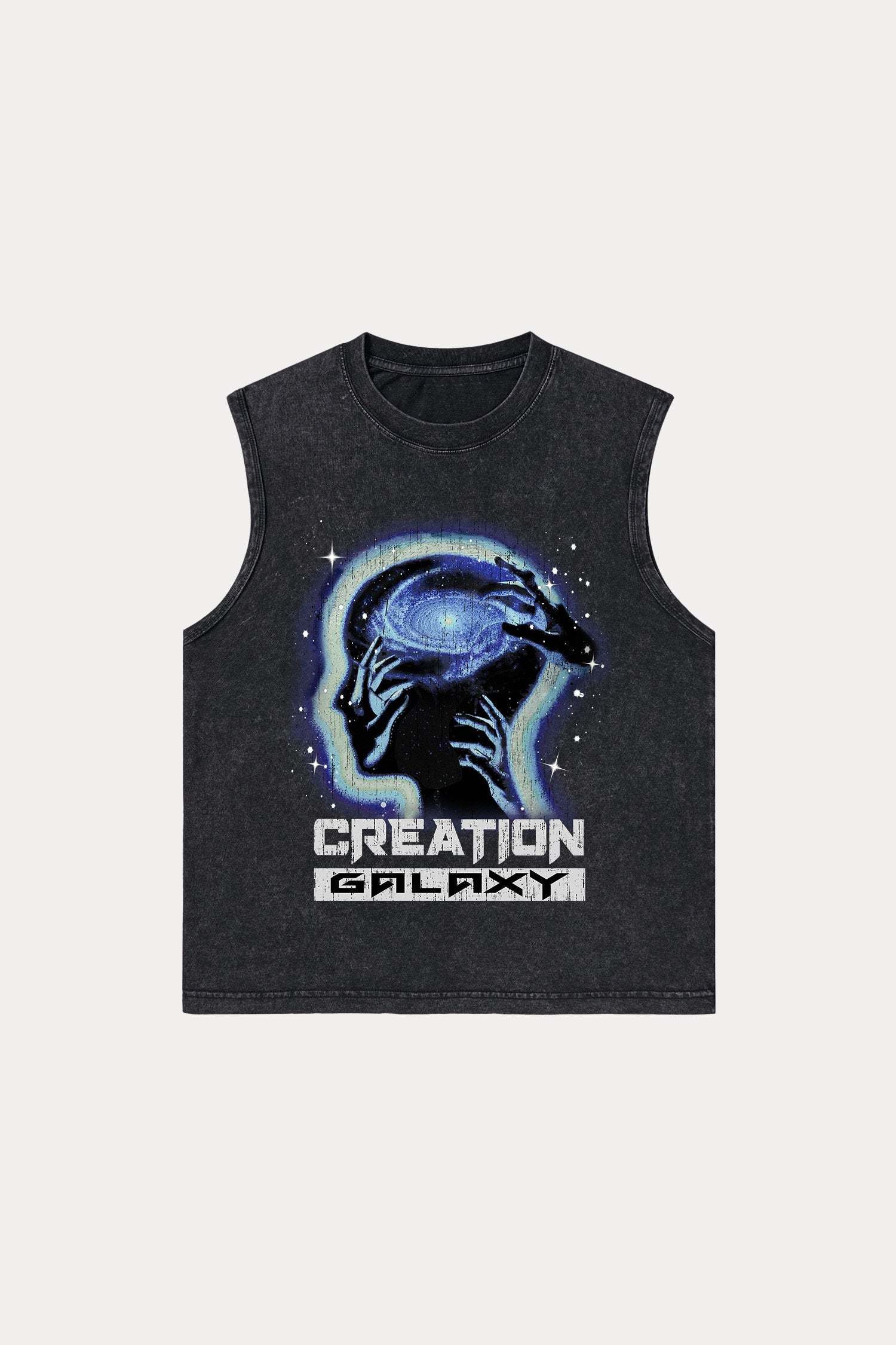 Evilnova Creation Washed Tank Top-Evilnova