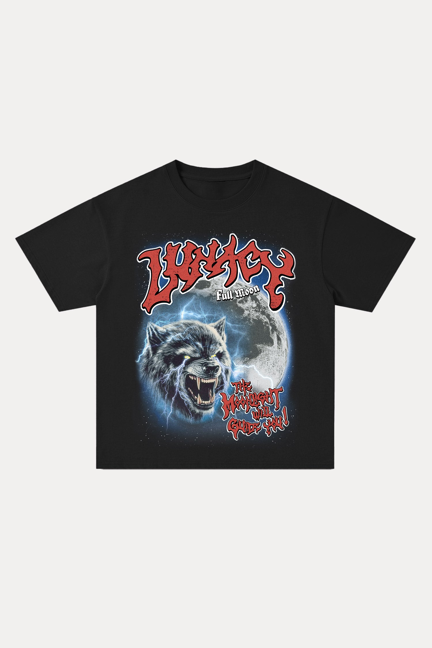 Evilnova Lunacy Cotton Oversize T-Shirt-Evilnova