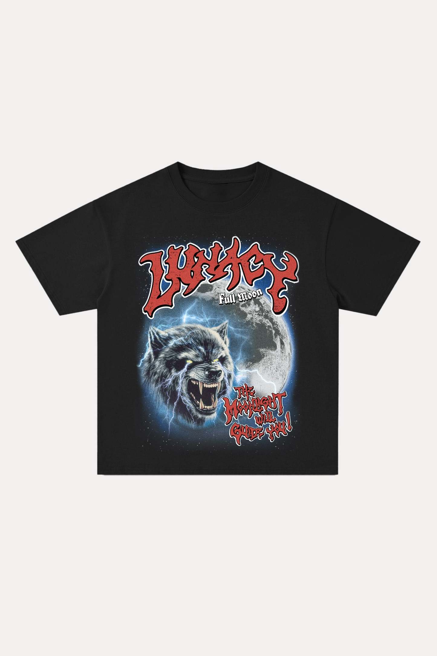 Evilnova Lunacy Cotton Oversize T-Shirt-Evilnova