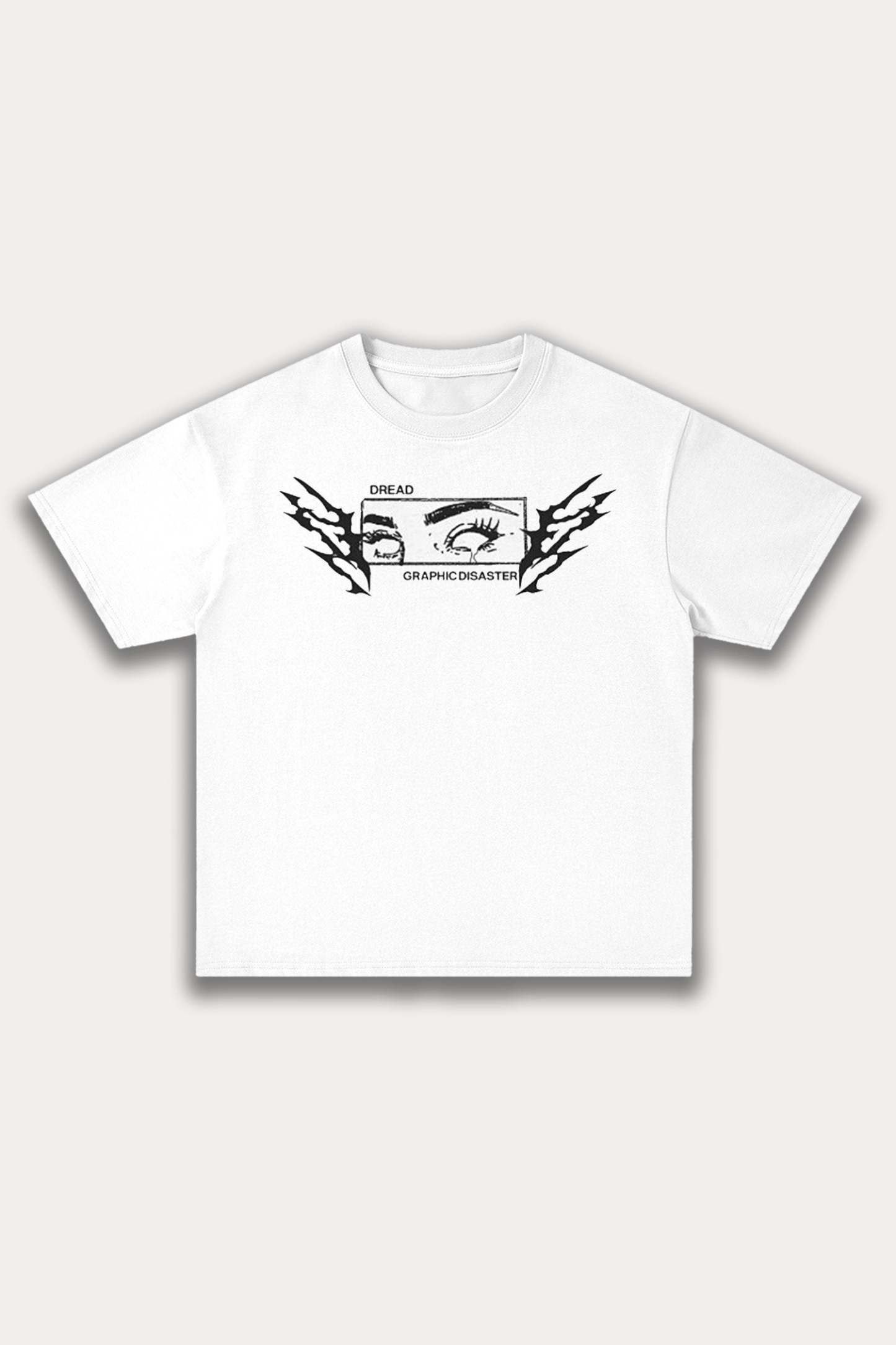 Evilnova Graphic Disaster Cotton Oversize T-Shirt-Evilnova