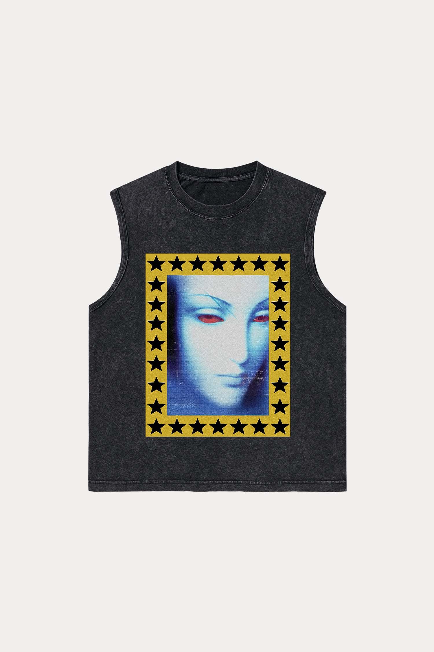 Evilnova Phantom Washed Tank Top-Evilnova