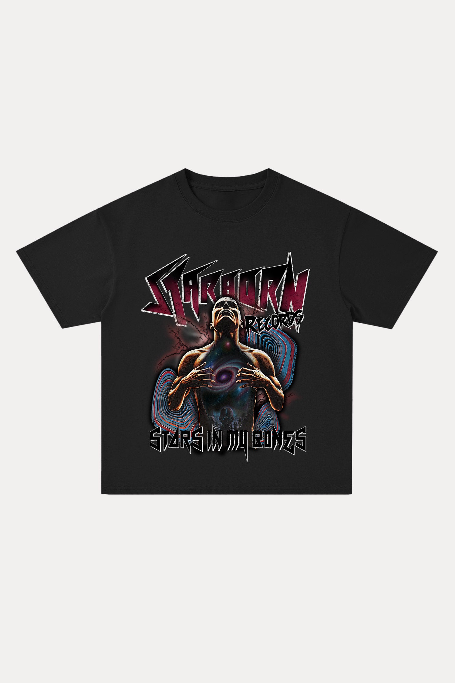 Evilnova Starborn Cotton Oversize T-Shirt-Evilnova