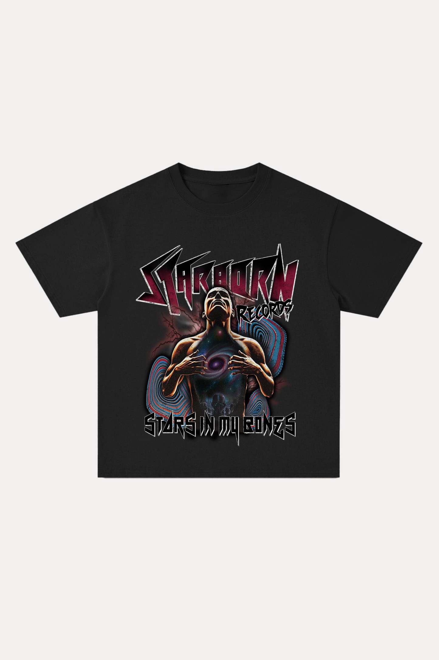 Evilnova Starborn Cotton Oversize T-Shirt-Evilnova