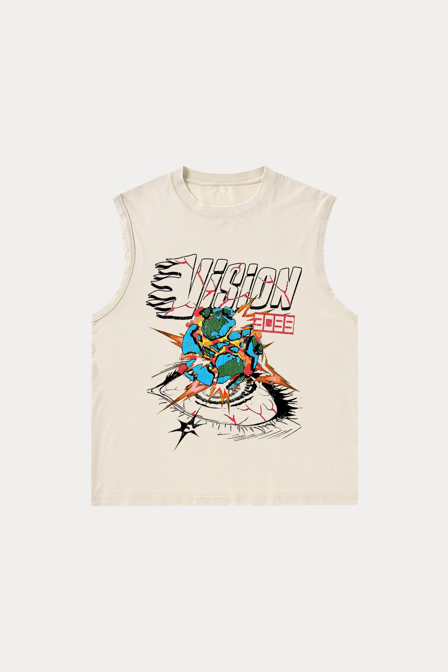 Evilnova Vision Washed Tank Top-Evilnova