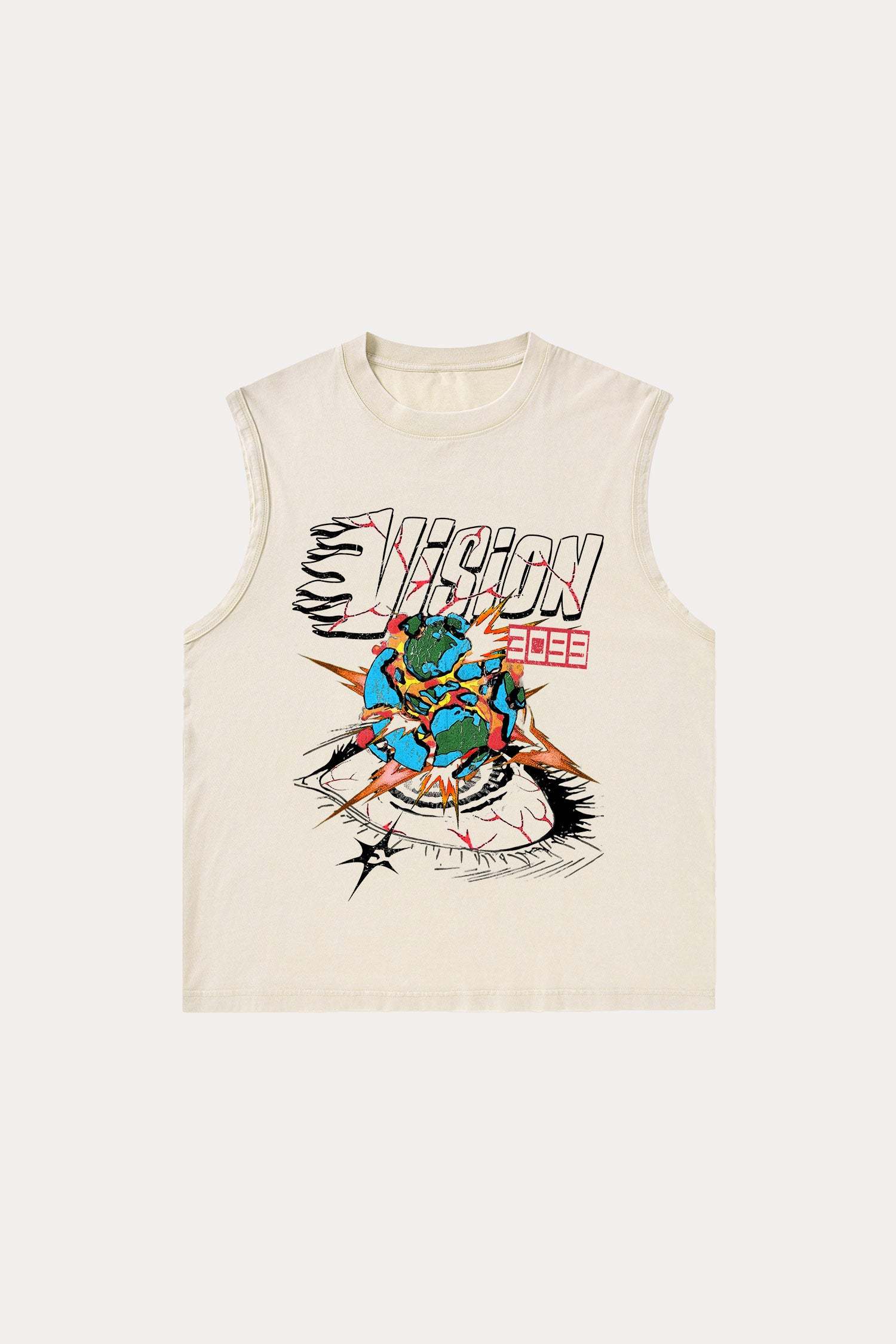 Evilnova Vision Washed Tank Top-Evilnova
