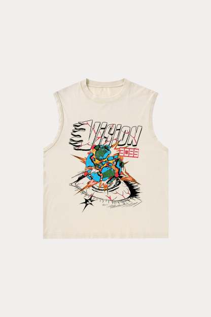 Evilnova Vision Washed Tank Top-Evilnova
