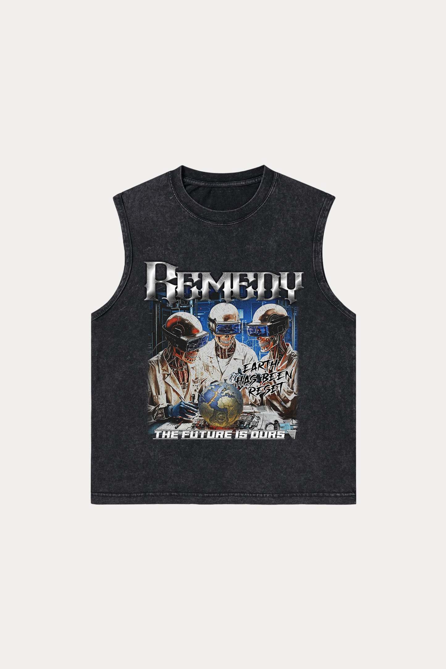 Evilnova Remedy Washed Tank Top-Evilnova