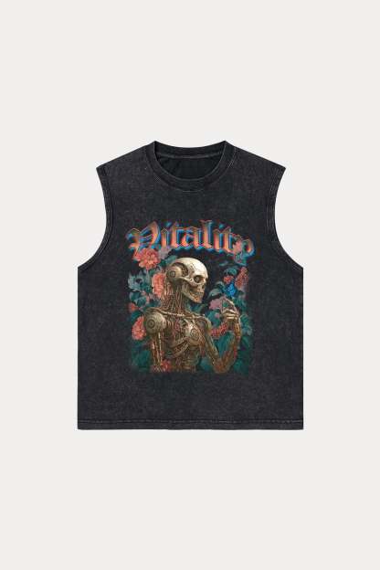 Evilnova Vitality Washed Tank Top-Evilnova