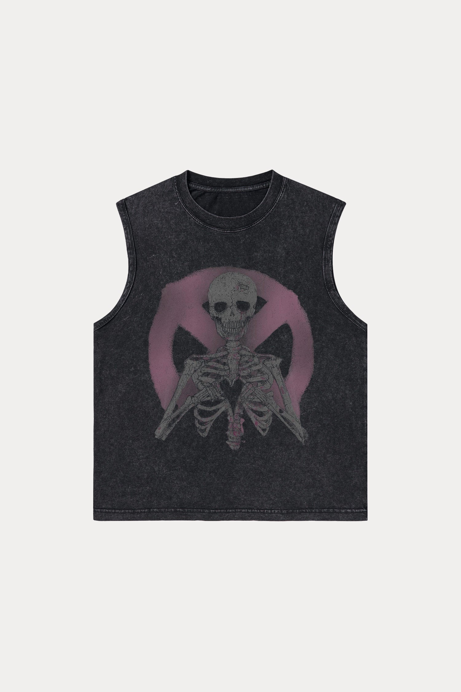 Evilnova Peace Washed Tank Top-Evilnova