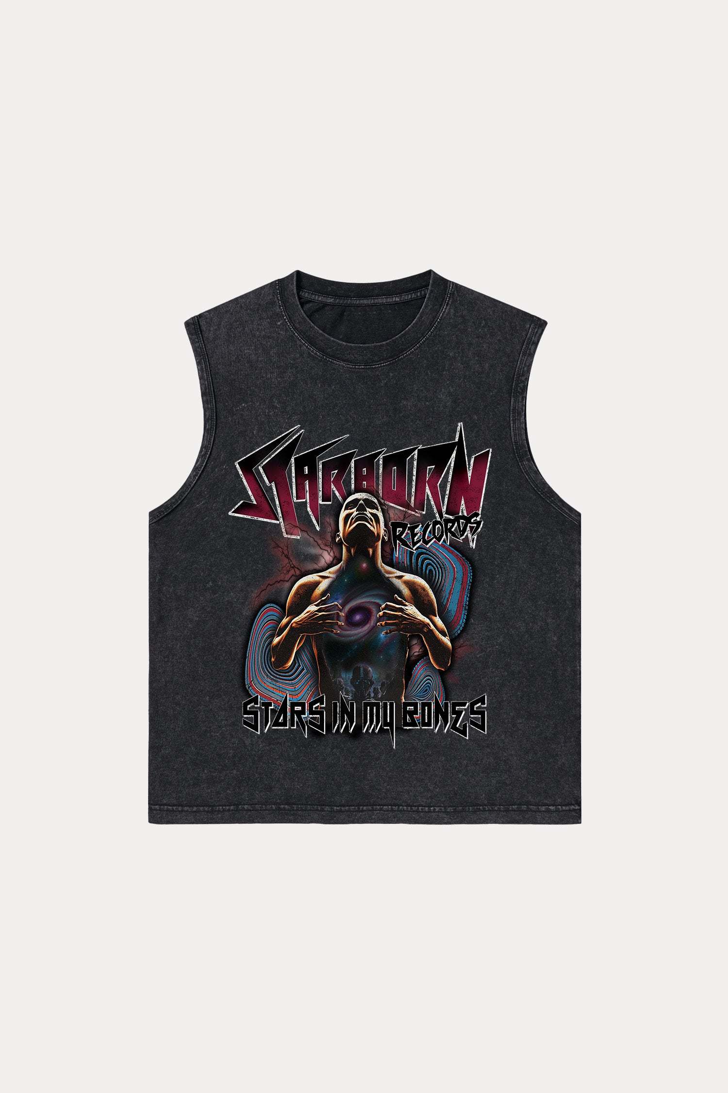 Evilnova Starborn Washed Tank Top-Evilnova