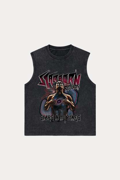 Evilnova Starborn Washed Tank Top-Evilnova