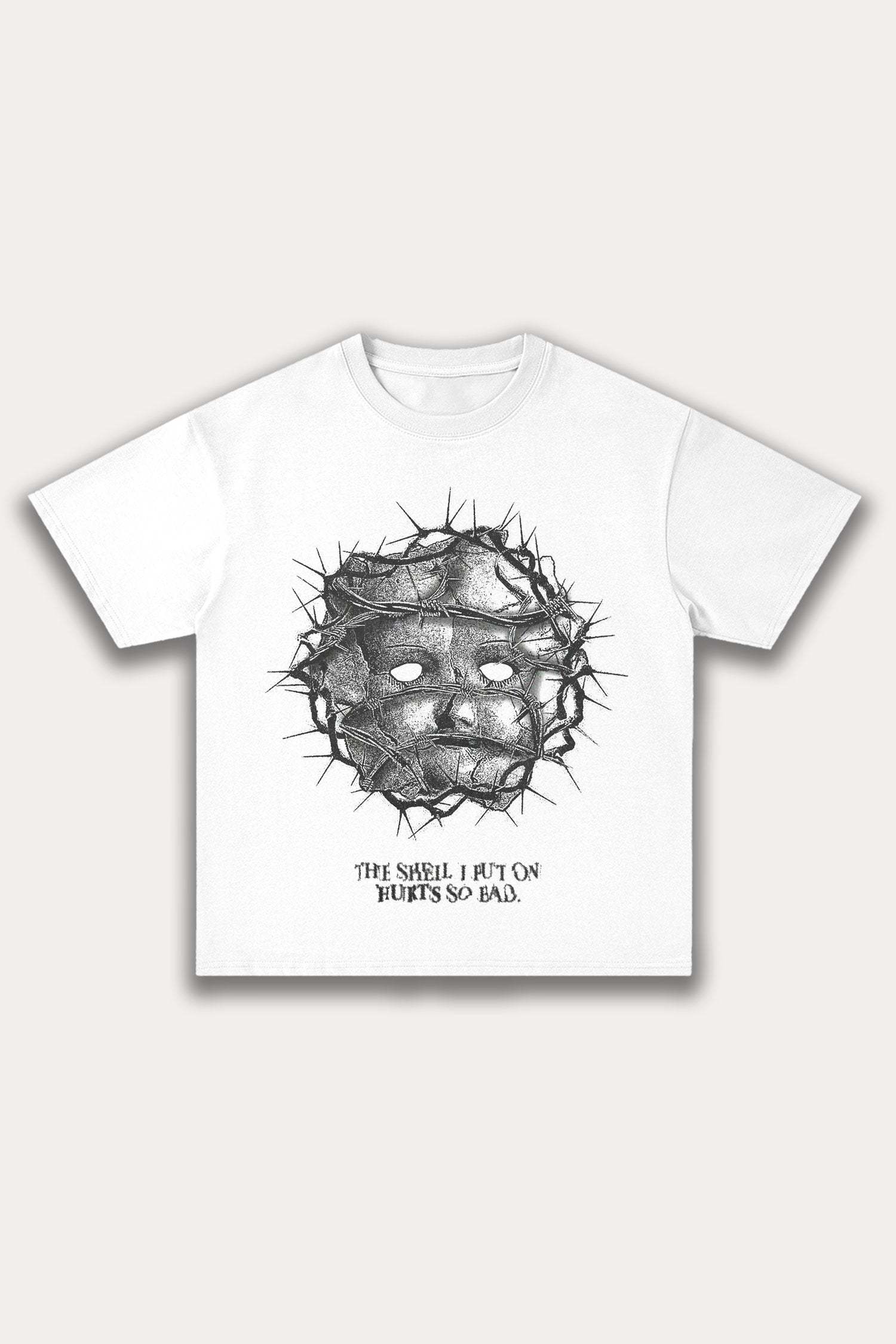 Evilnova Conceal Cotton Oversize T-Shirt-Evilnova