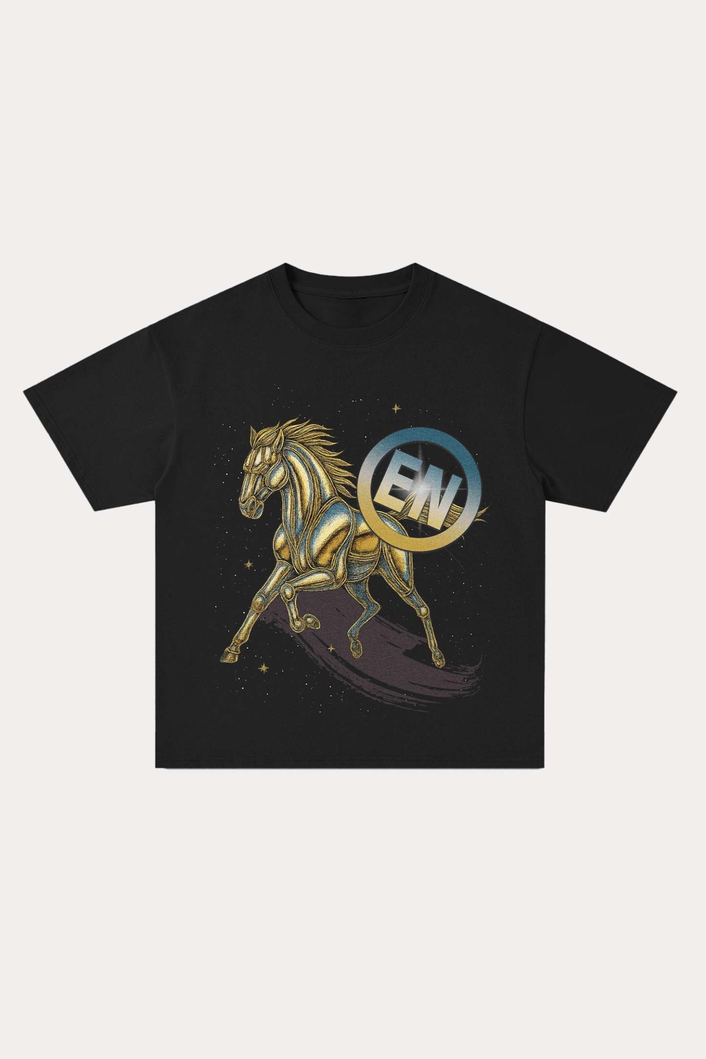 Evilnova Gallop Cotton Oversize T-Shirt-Evilnova