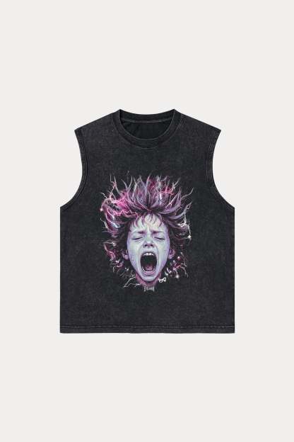 Evilnova Energy Washed Tank Top-Evilnova