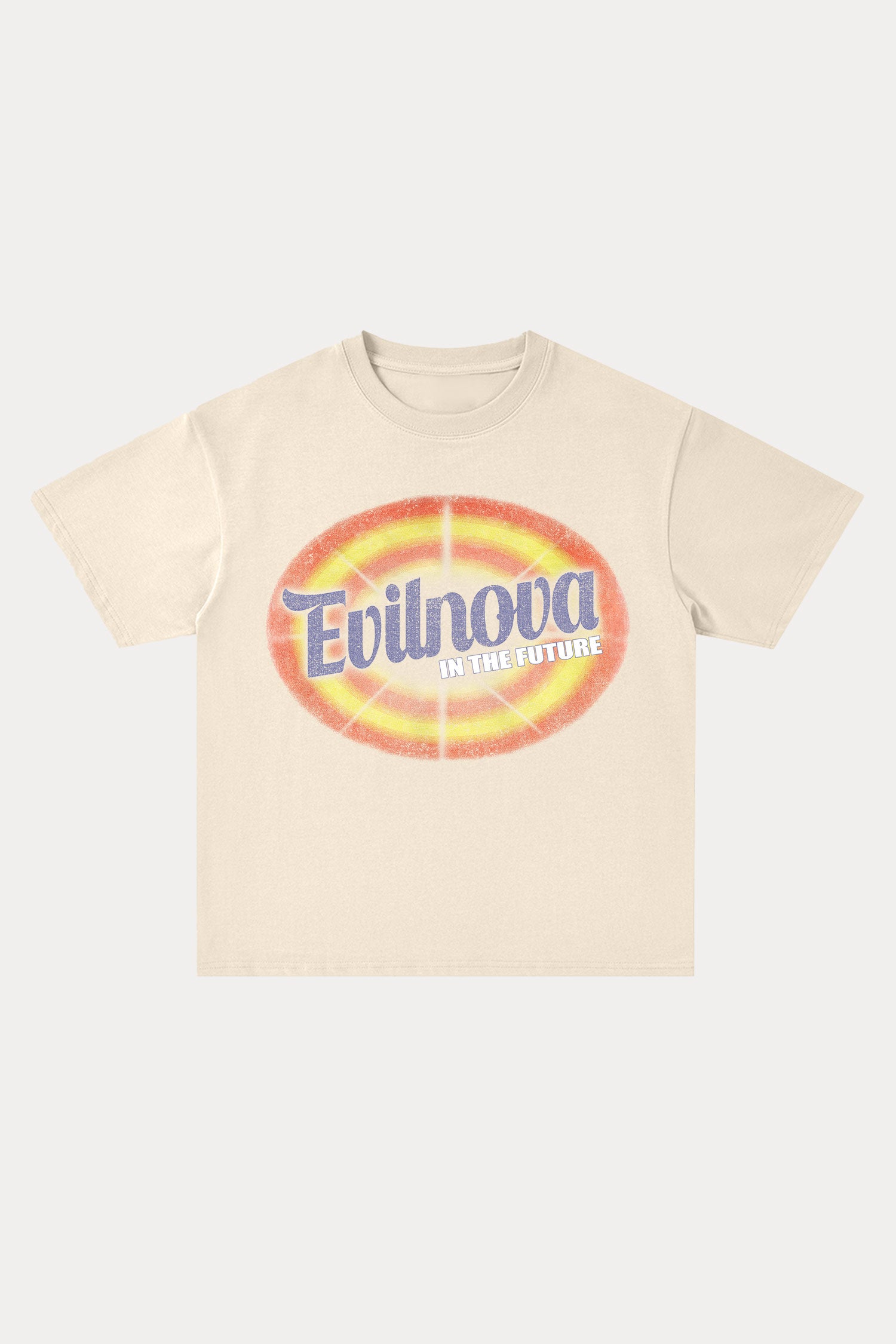 Evilnova In The Future Cotton Oversize T-Shirt-Evilnova