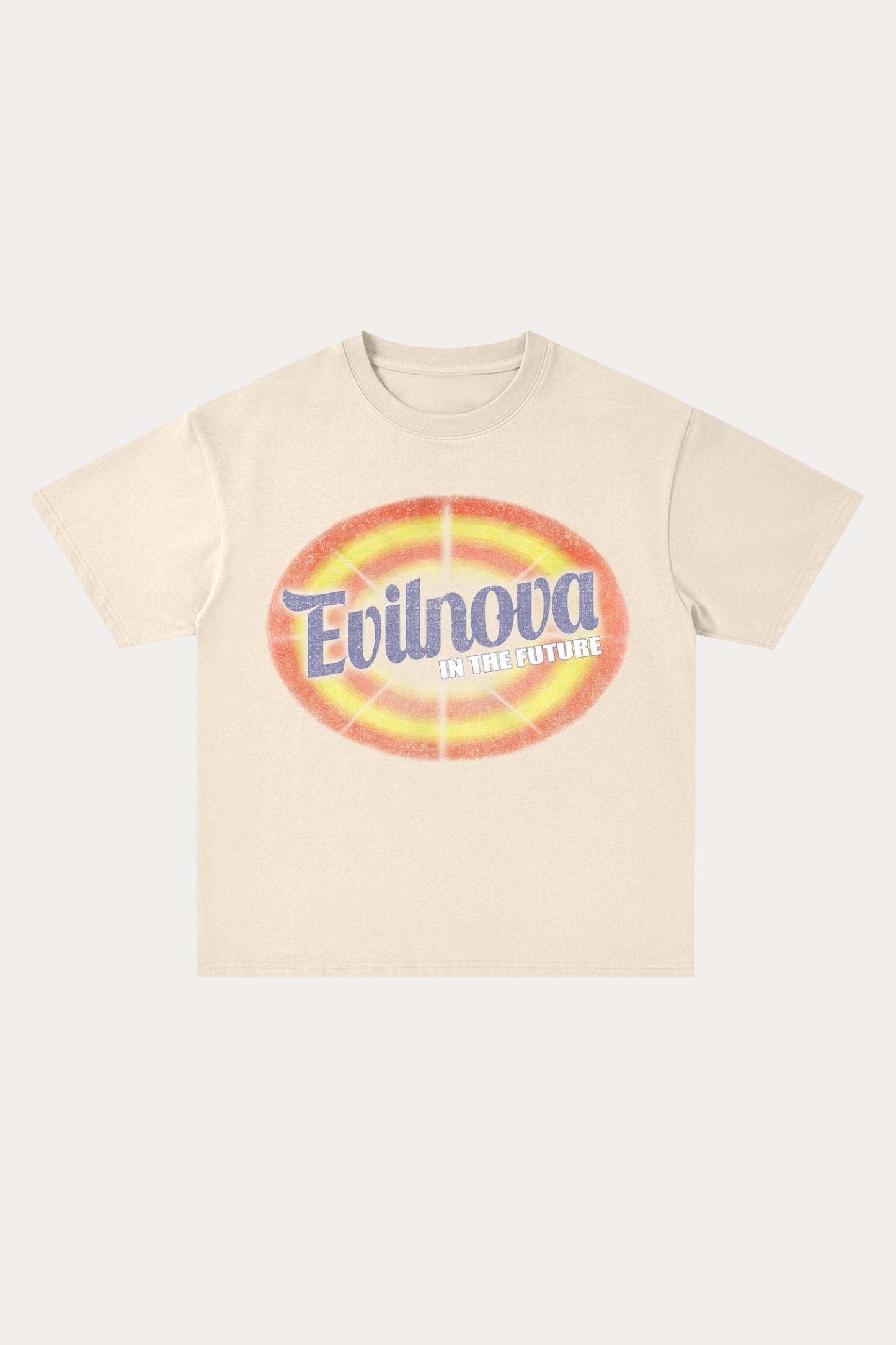 Evilnova In The Future Cotton Oversize T-Shirt-Evilnova