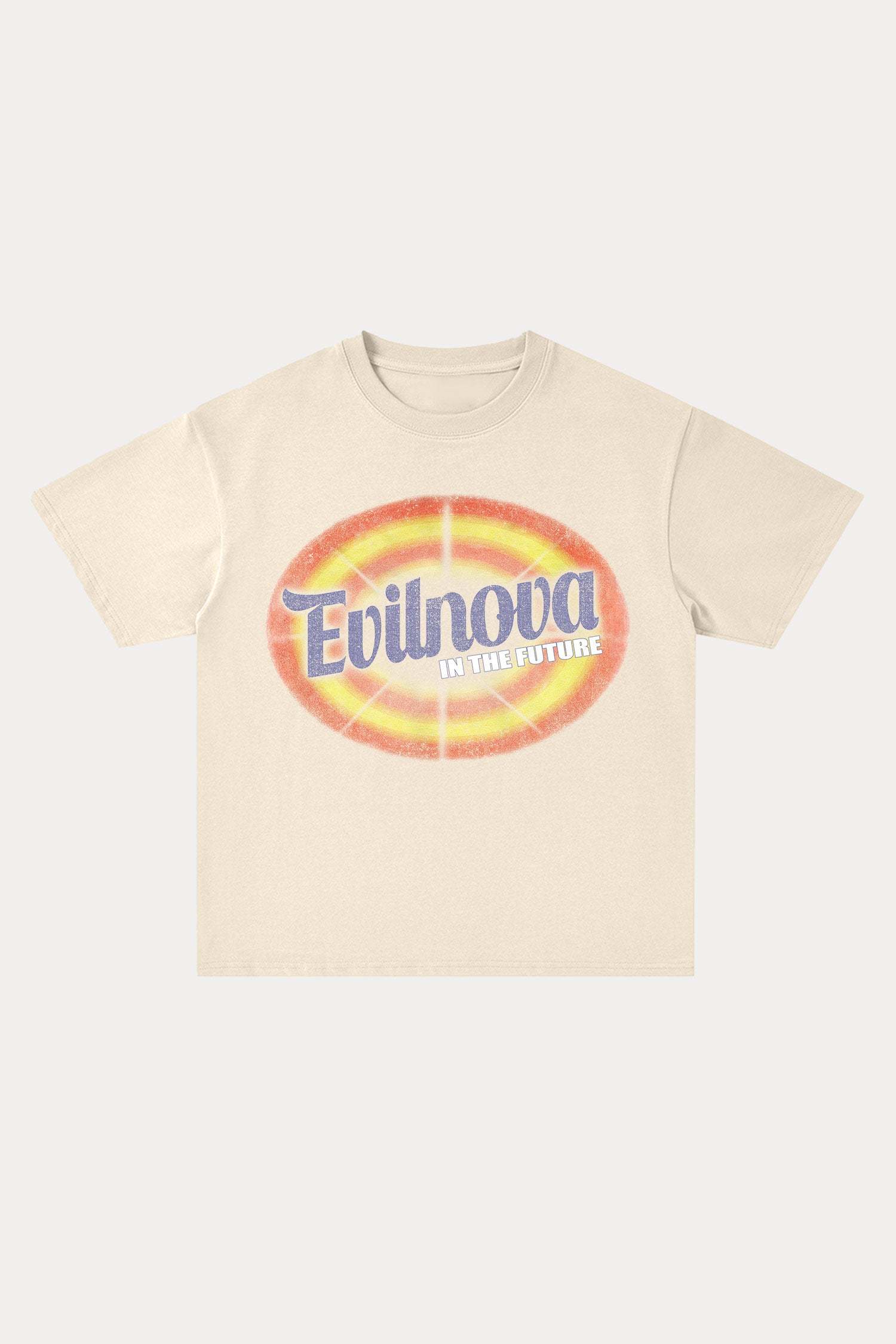 Evilnova In The Future Cotton Oversize T-Shirt-Evilnova