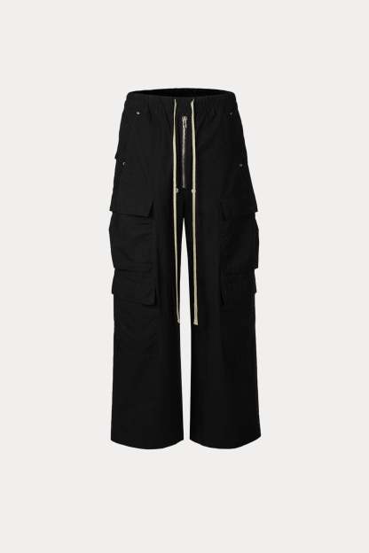 Evilnova Black RO Style Baggy Cargo Pants-Evilnova
